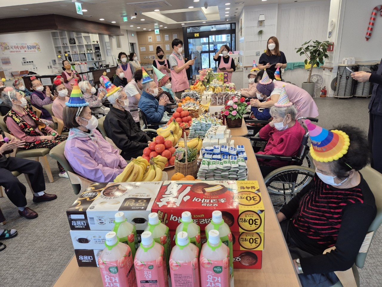 파나마실버케어 1월 생신잔치